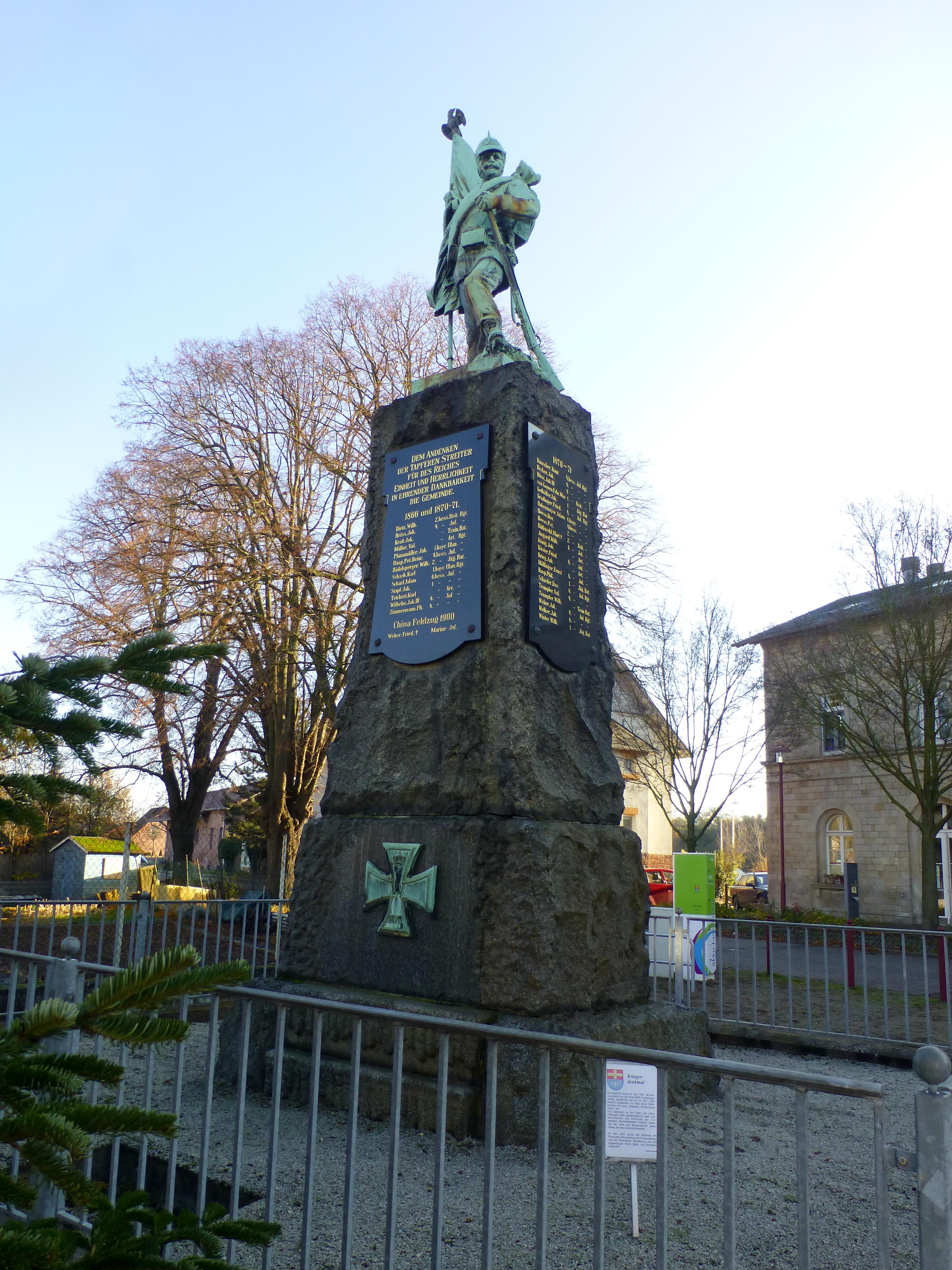 Kriegerdenkmal Monsheim